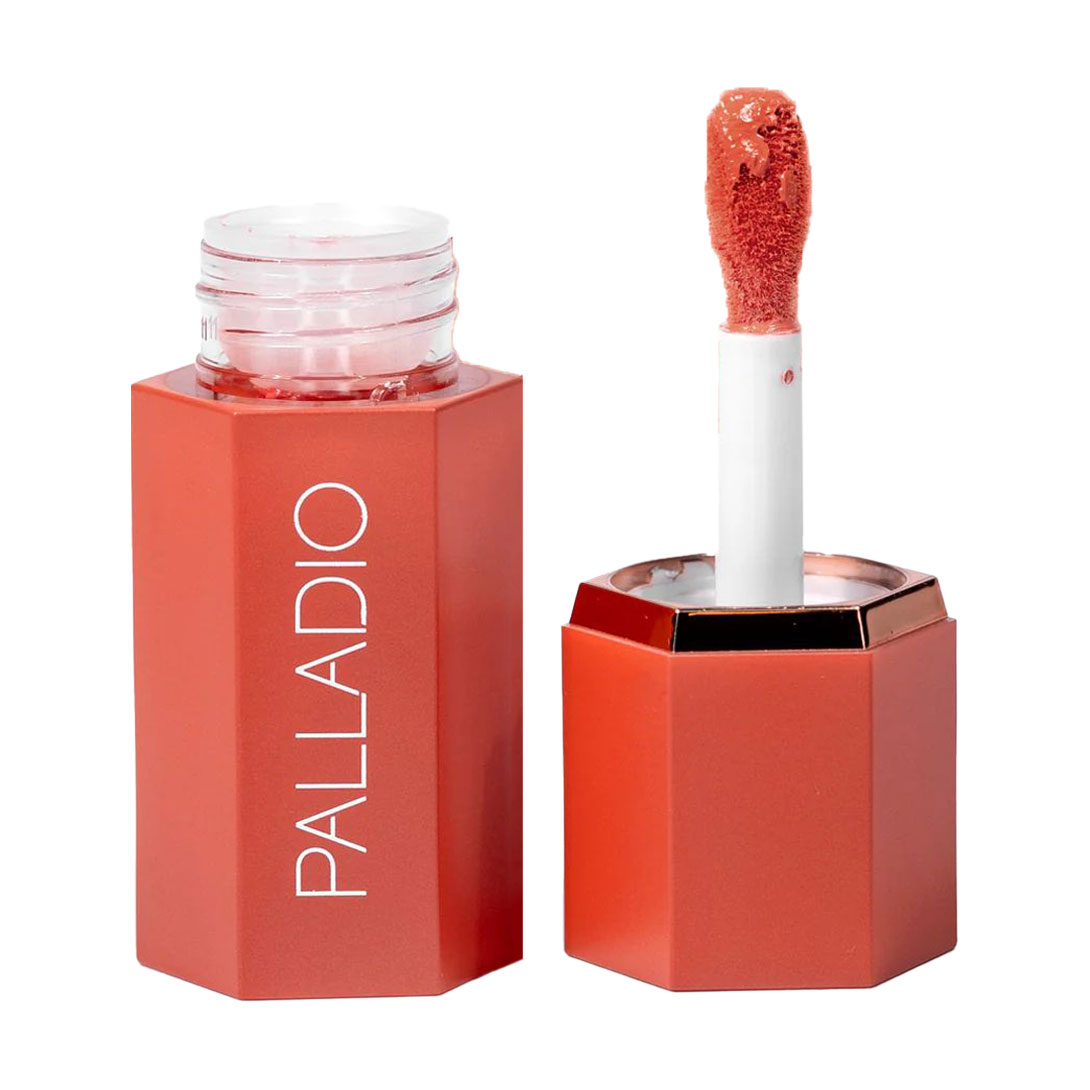Рідкі рум'яна для обличчя Palladio Liquid Blush, LIB01 Sunny Coral, 5 мл